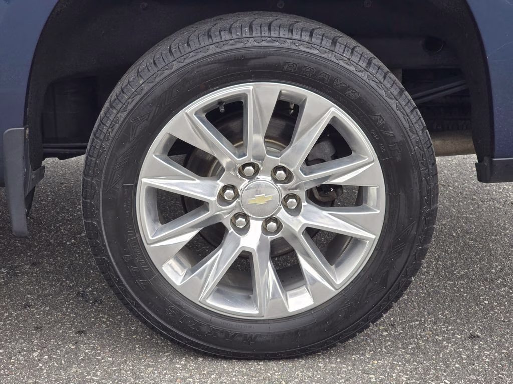 2019 Northsky Blue Metallic Chevrolet Silverado 1500 LTZ 4X4 Truck