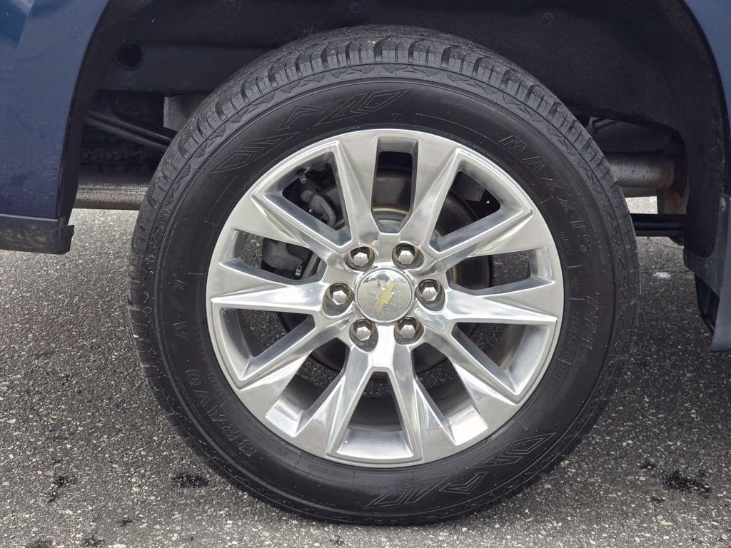 2019 Northsky Blue Metallic Chevrolet Silverado 1500 LTZ 4X4 Truck