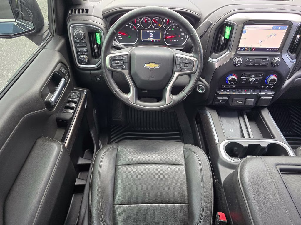 2019 Northsky Blue Metallic Chevrolet Silverado 1500 LTZ 4X4 Truck
