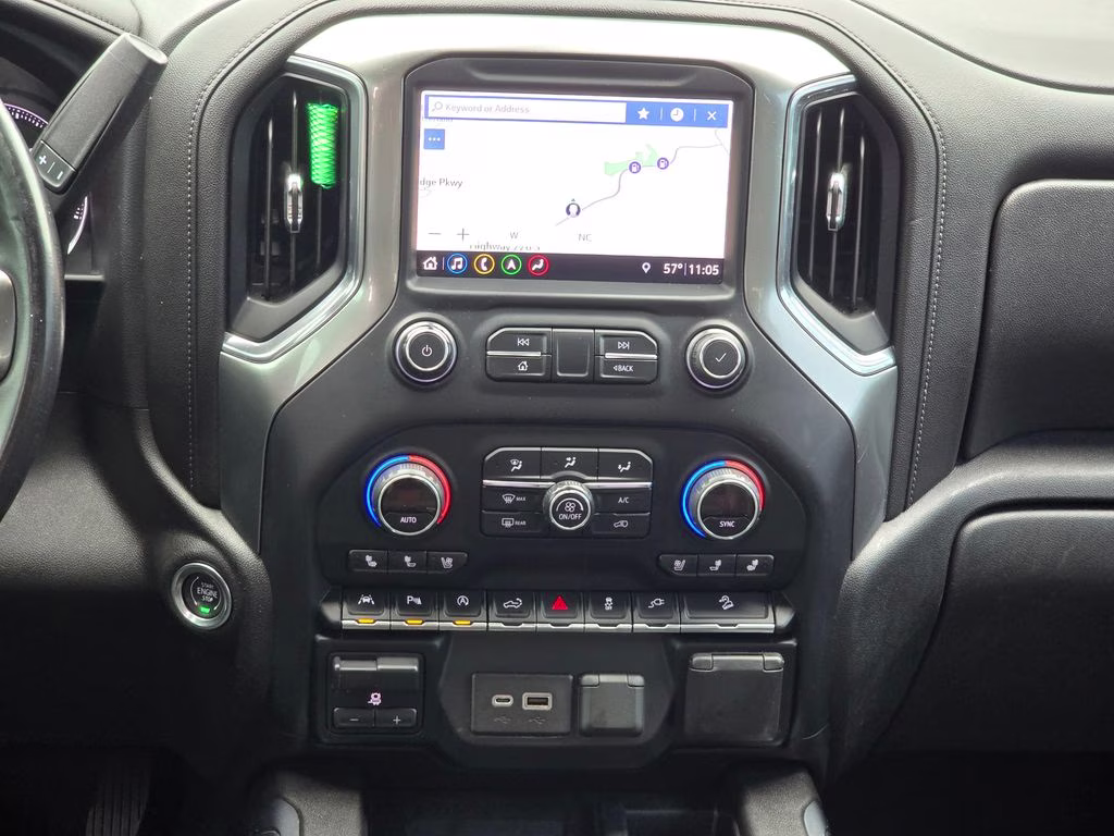 2019 Northsky Blue Metallic Chevrolet Silverado 1500 LTZ 4X4 Truck