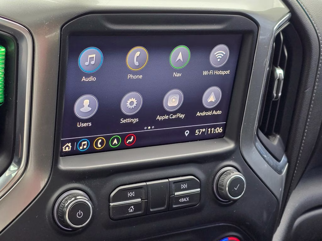 2019 Northsky Blue Metallic Chevrolet Silverado 1500 LTZ 4X4 Truck