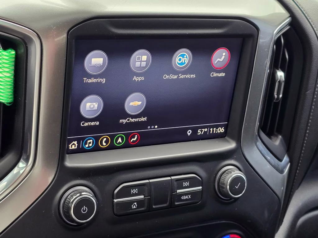 2019 Northsky Blue Metallic Chevrolet Silverado 1500 LTZ 4X4 Truck
