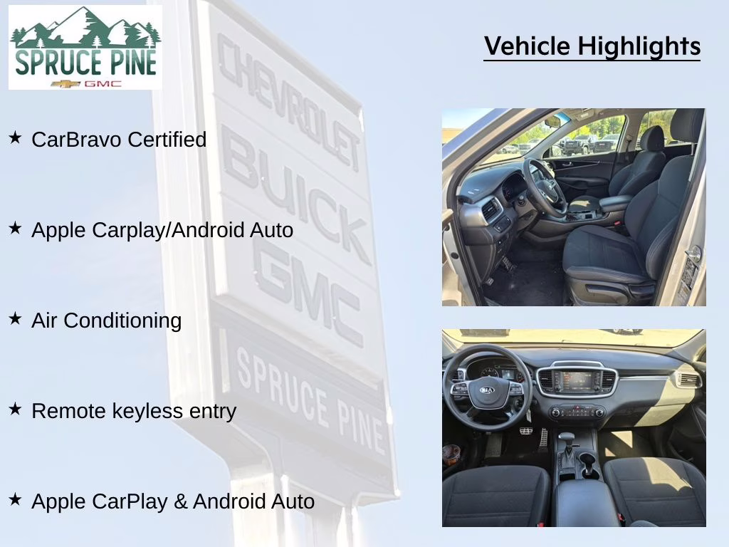 2019 Sparkling Silver Kia Sorento L FWD SUV