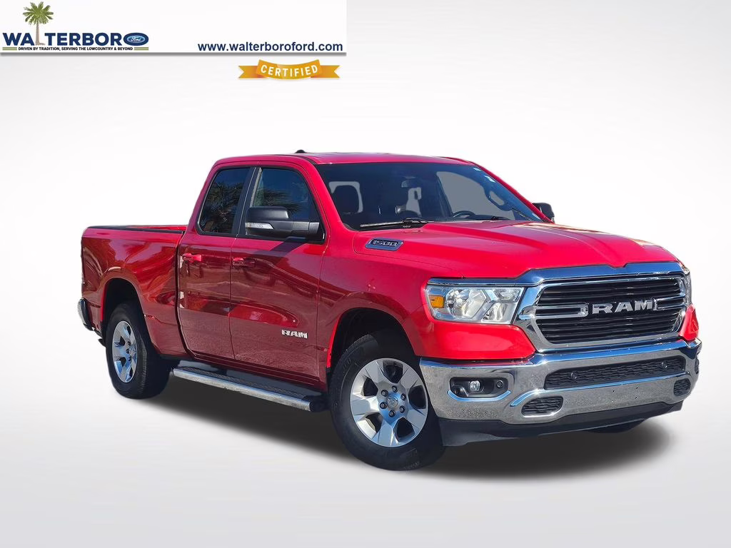 2021 Flame Red Clearcoat Ram 1500 Big Horn/Lone Star RWD Truck