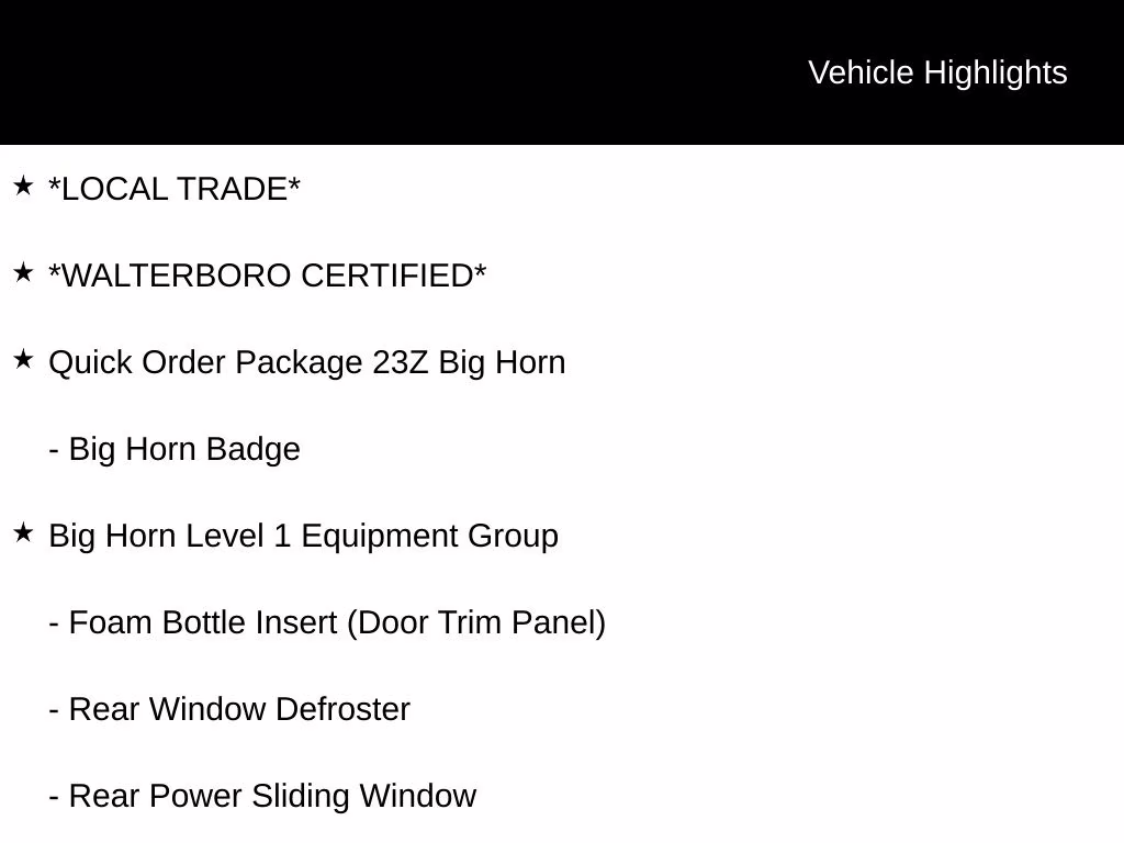 2021 Flame Red Clearcoat Ram 1500 Big Horn/Lone Star RWD Truck