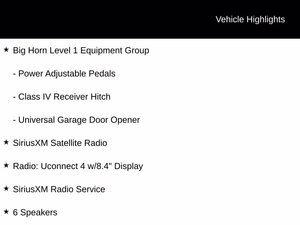 2021 Flame Red Clearcoat Ram 1500 Big Horn/Lone Star RWD Truck