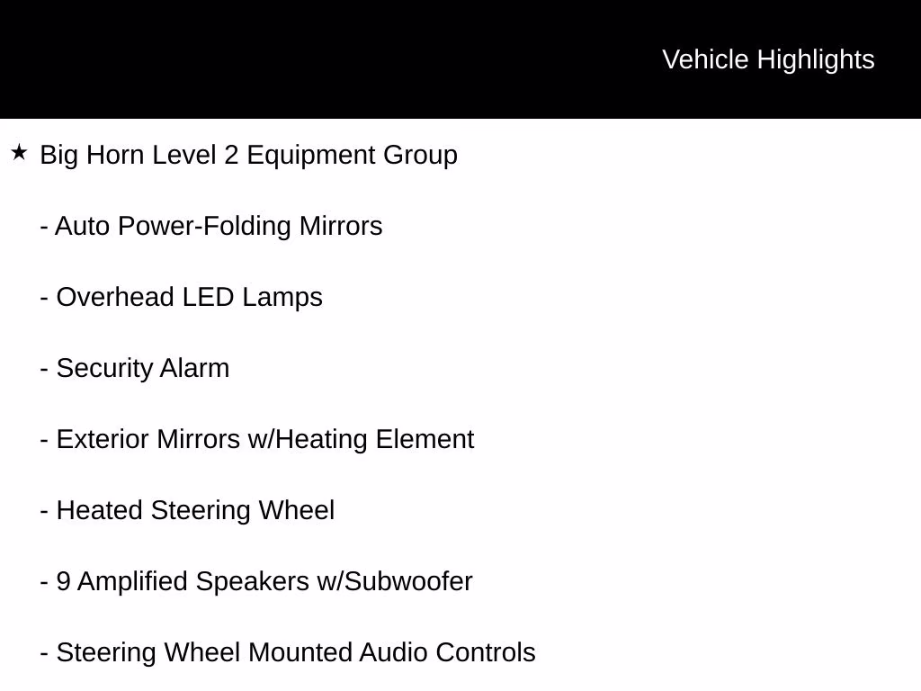 2025 Bright White Clearcoat Ram 1500 Big Horn/Lone Star 4X4 Truck