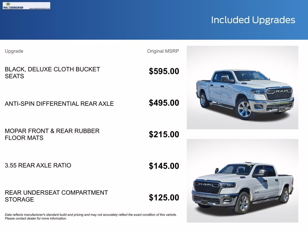 2025 Bright White Clearcoat Ram 1500 Big Horn/Lone Star 4X4 Truck