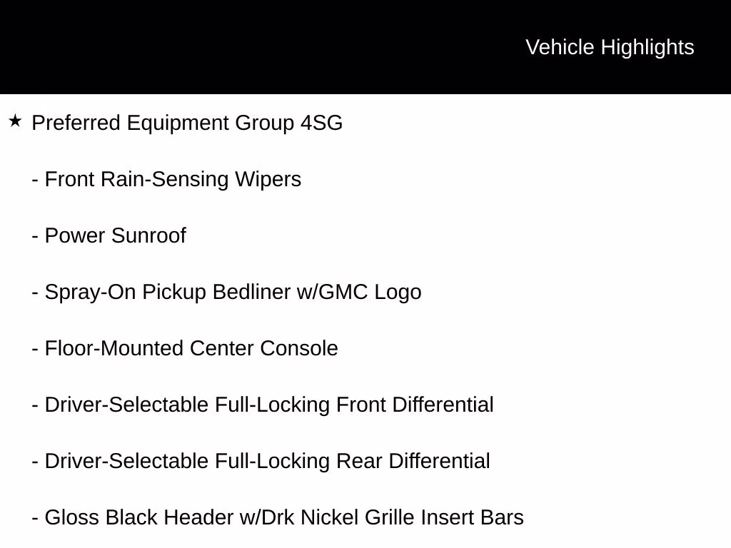 2025 Summit White GMC Sierra 1500 AT4X 4X4 Truck