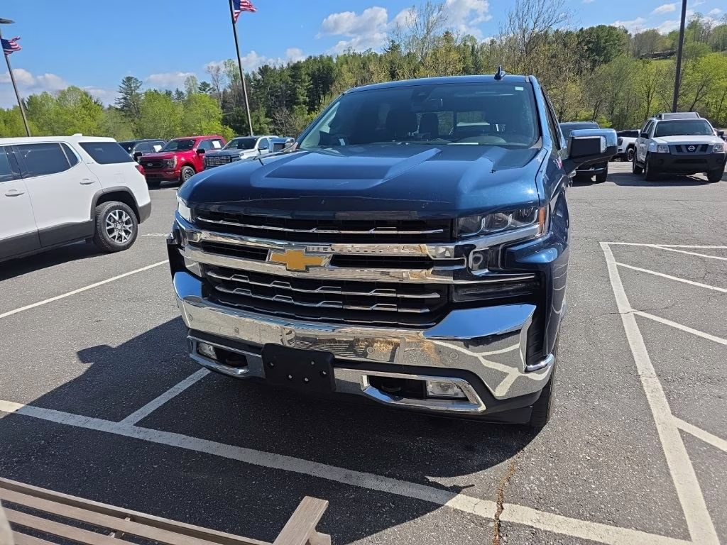 2019 Blue Chevrolet Silverado 1500 LTZ 4X4 Truck