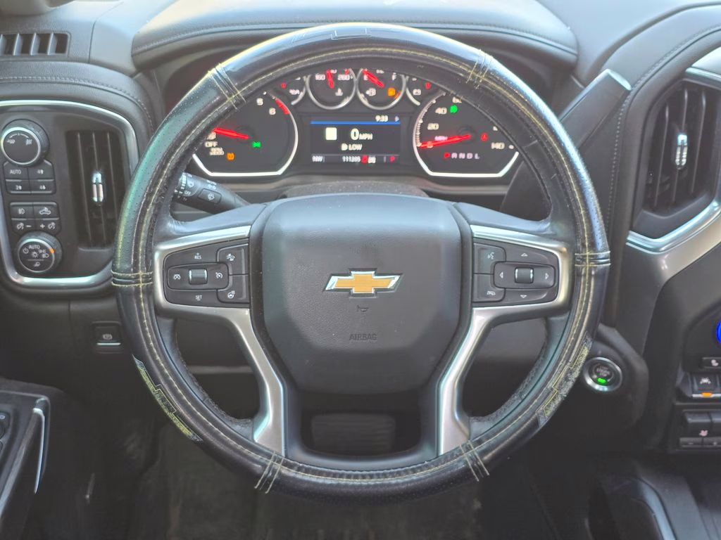 2019 Northsky Blue Metallic Chevrolet Silverado 1500 LTZ 4X4 Truck