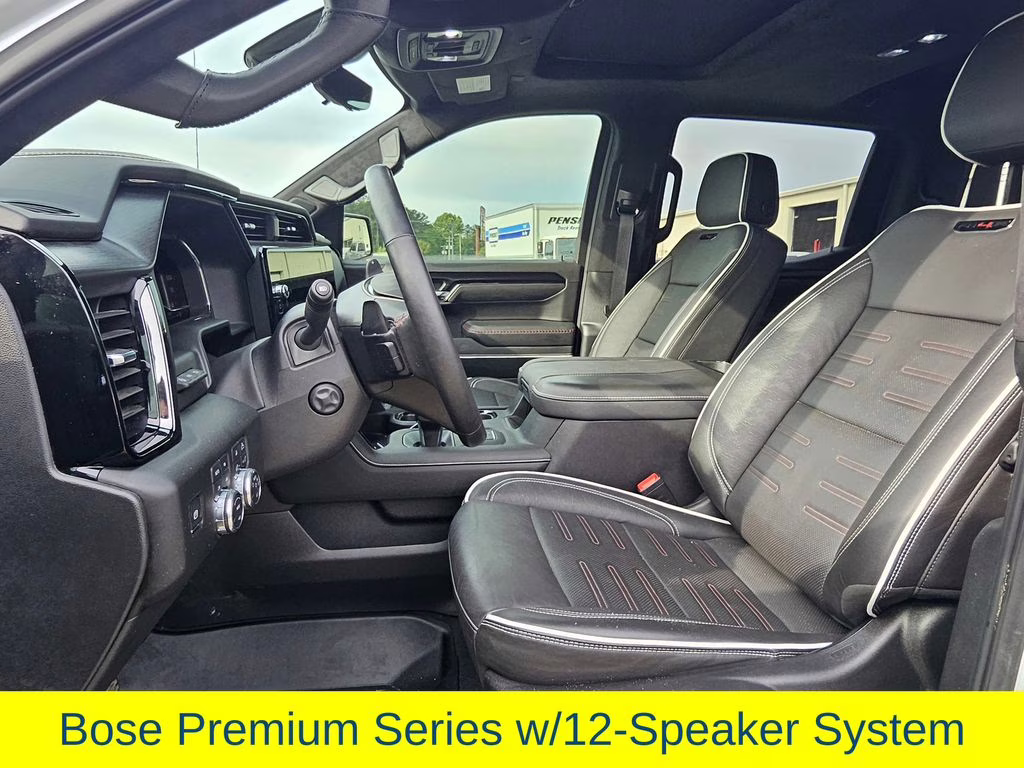 2025 Summit White GMC Sierra 1500 AT4X 4X4 Truck