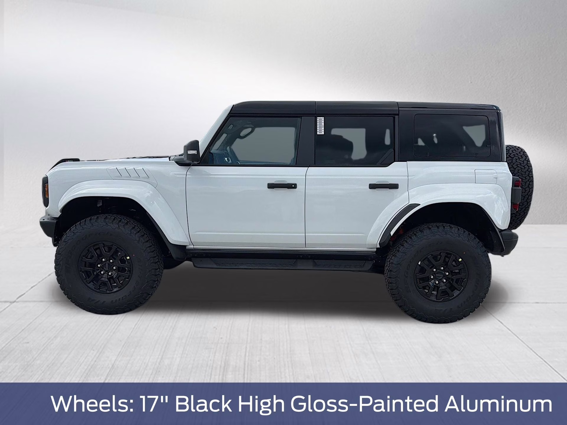2026 Oxford White Ford Bronco Raptor 4X4 SUV