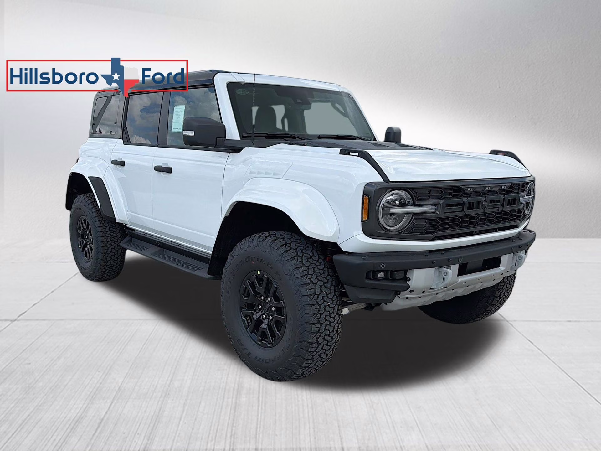 2026 Oxford White Ford Bronco Raptor 4X4 SUV