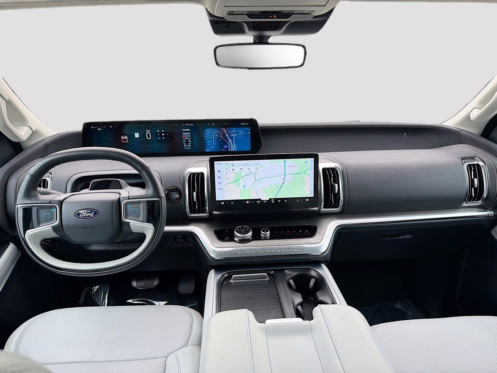 2025 Star White Metallic Tri-Coat Ford Expedition Platinum 4X4 SUV