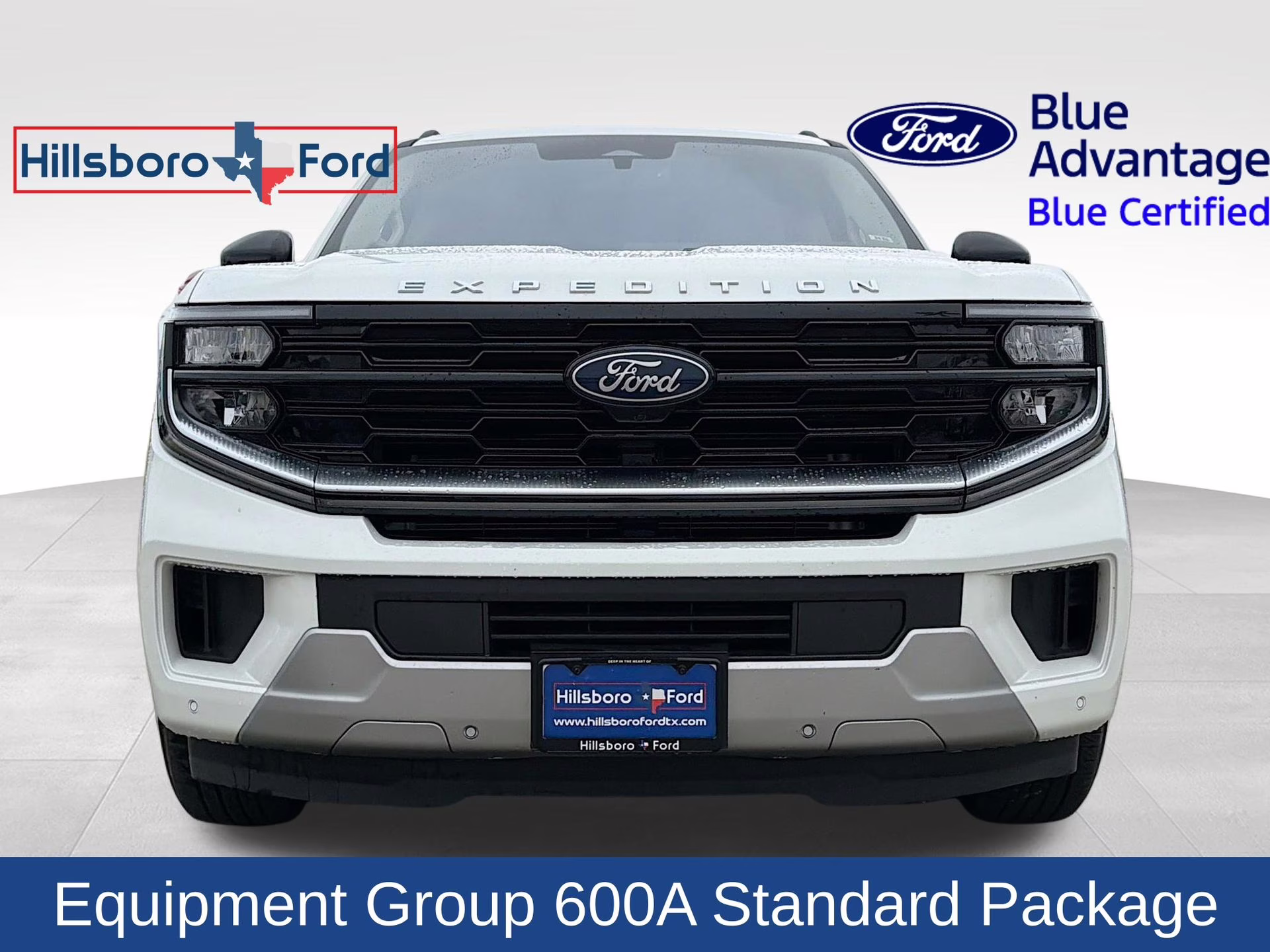 2025 Star White Metallic Tri-Coat Ford Expedition Platinum 4X4 SUV