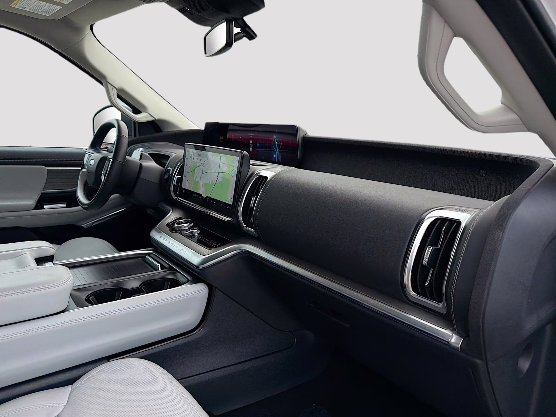 2025 Star White Metallic Tri-Coat Ford Expedition Platinum 4X4 SUV