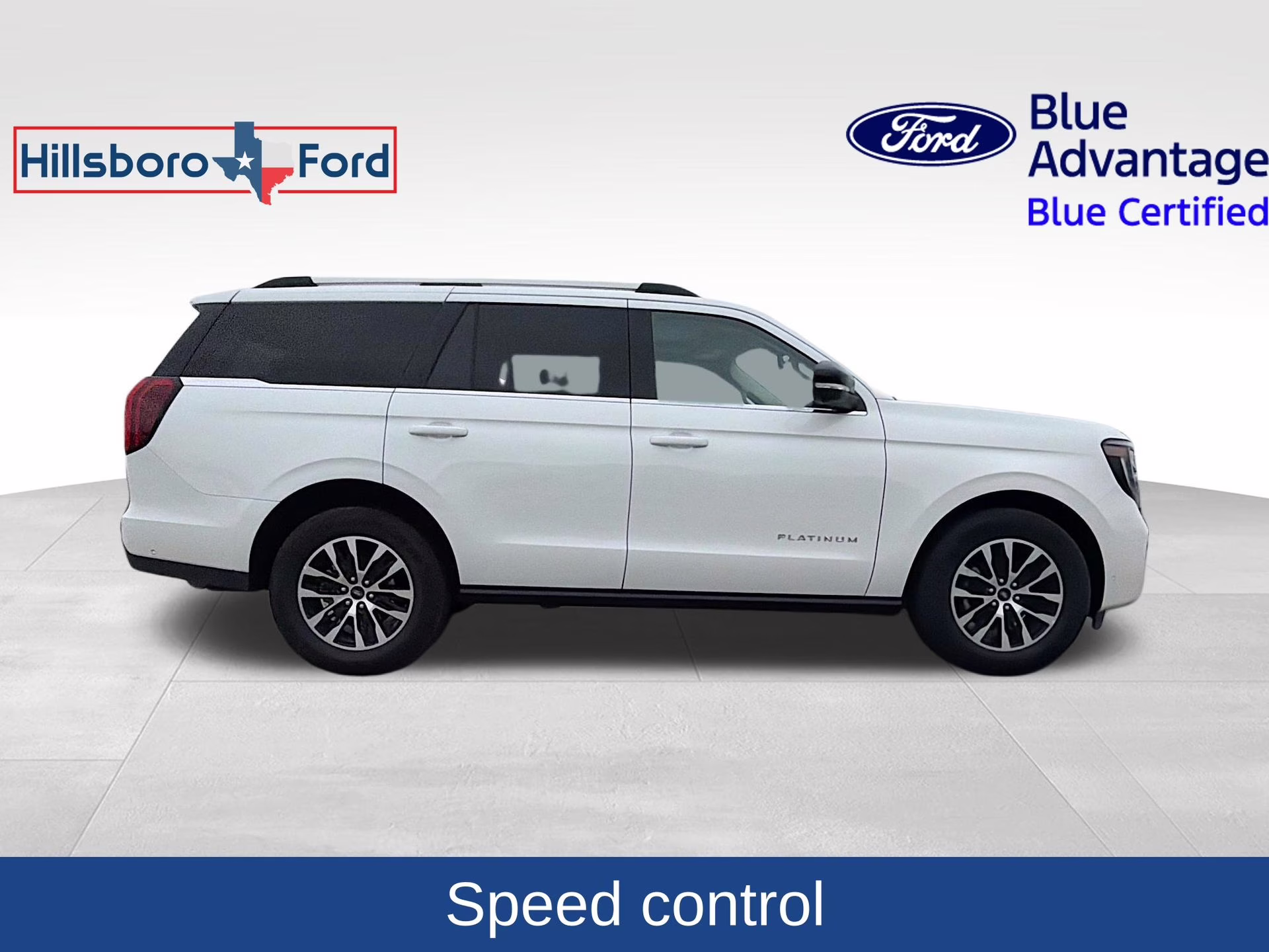 2025 Star White Metallic Tri-Coat Ford Expedition Platinum 4X4 SUV