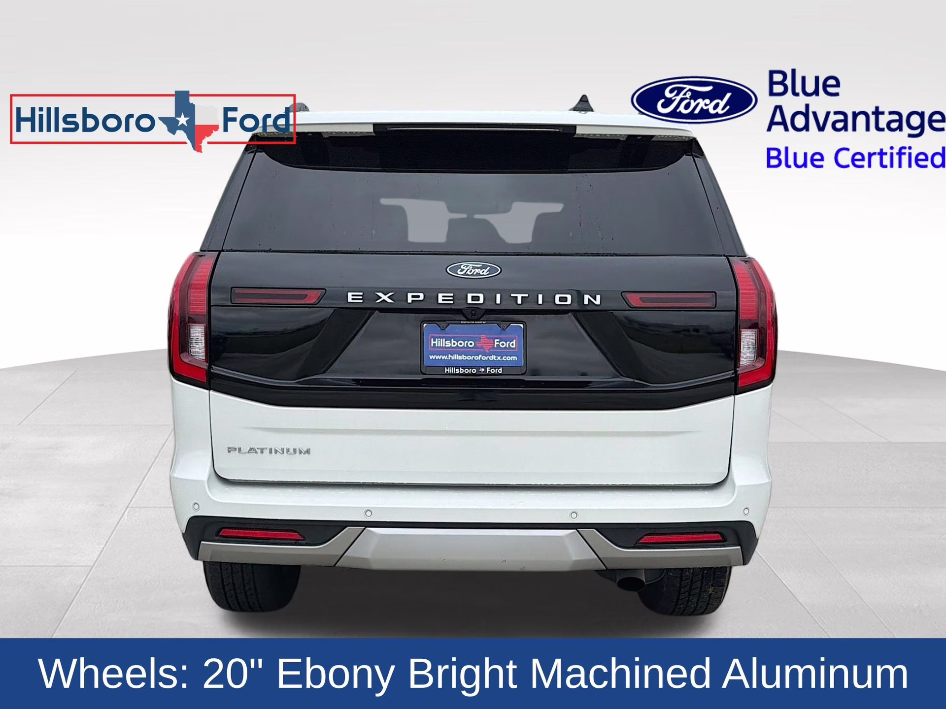 2025 Star White Metallic Tri-Coat Ford Expedition Platinum 4X4 SUV