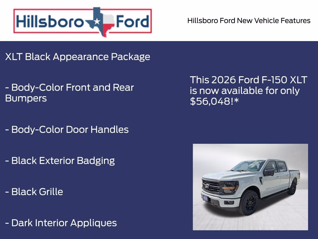 2026 Avalanche Ford F-150 XLT 4X4 Truck