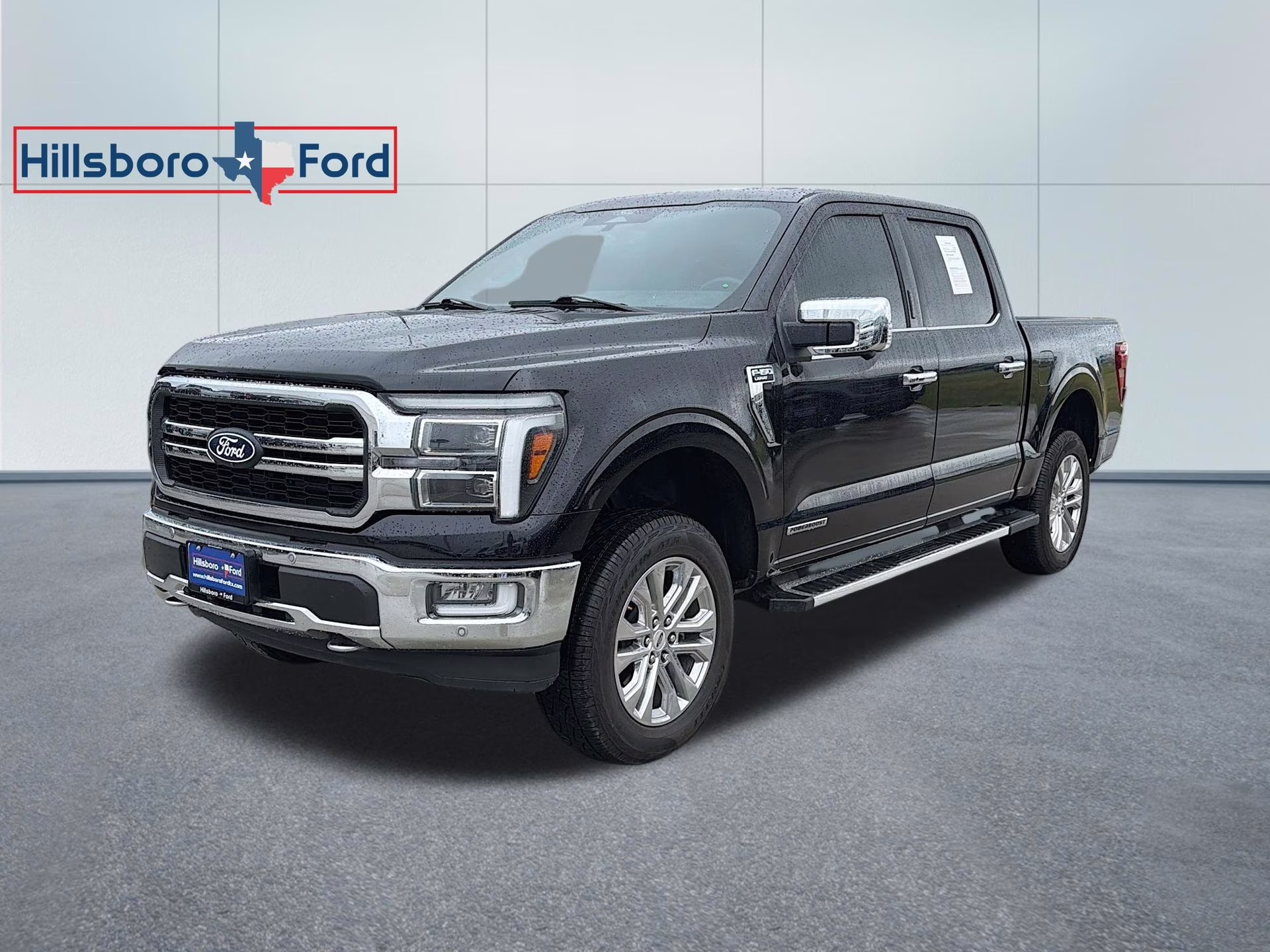 2024 Agate Black Metallic Ford F-150 Lariat 4X4 Truck