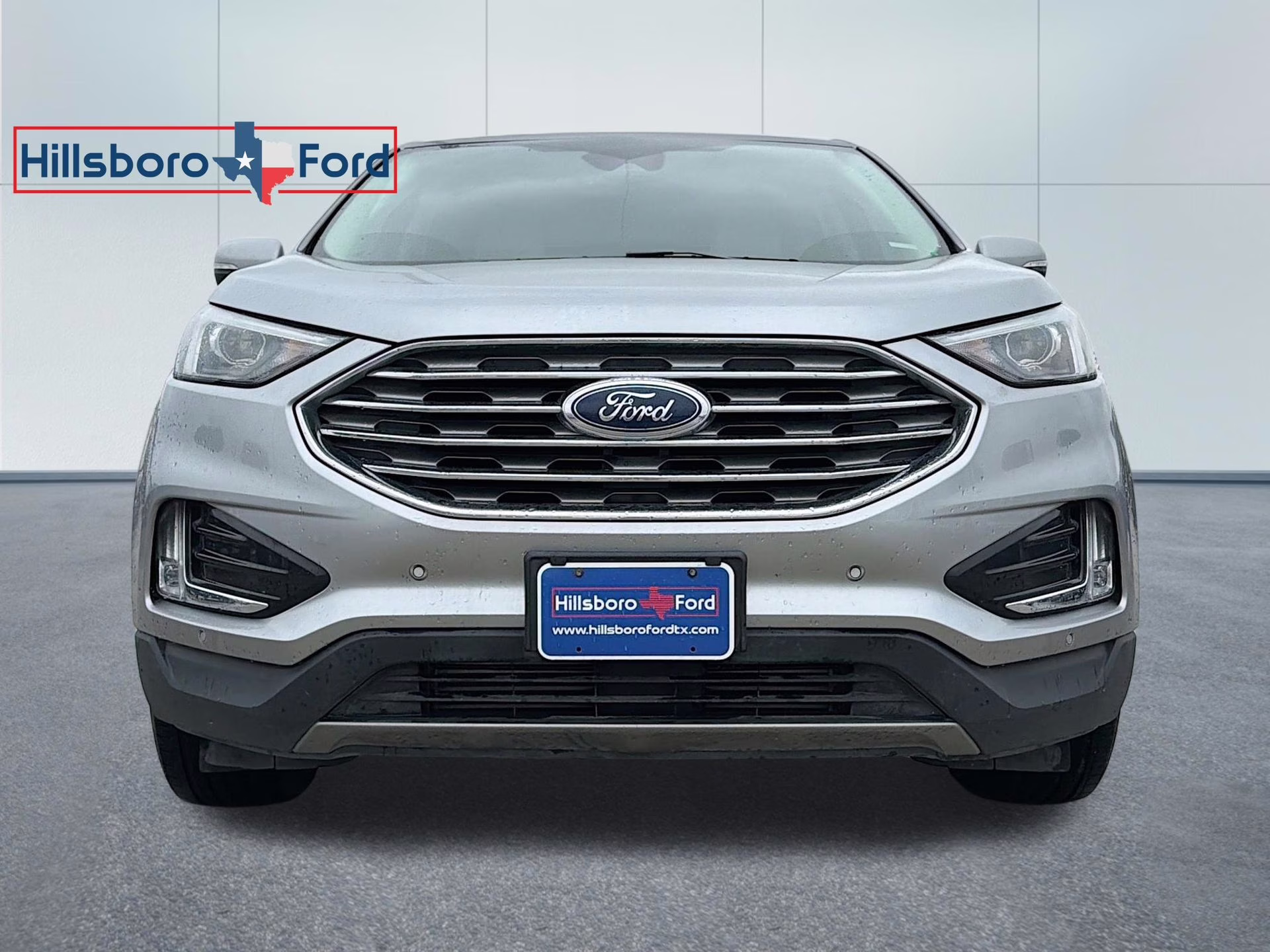 2023 Iconic Silver Metallic Ford Edge Titanium AWD SUV