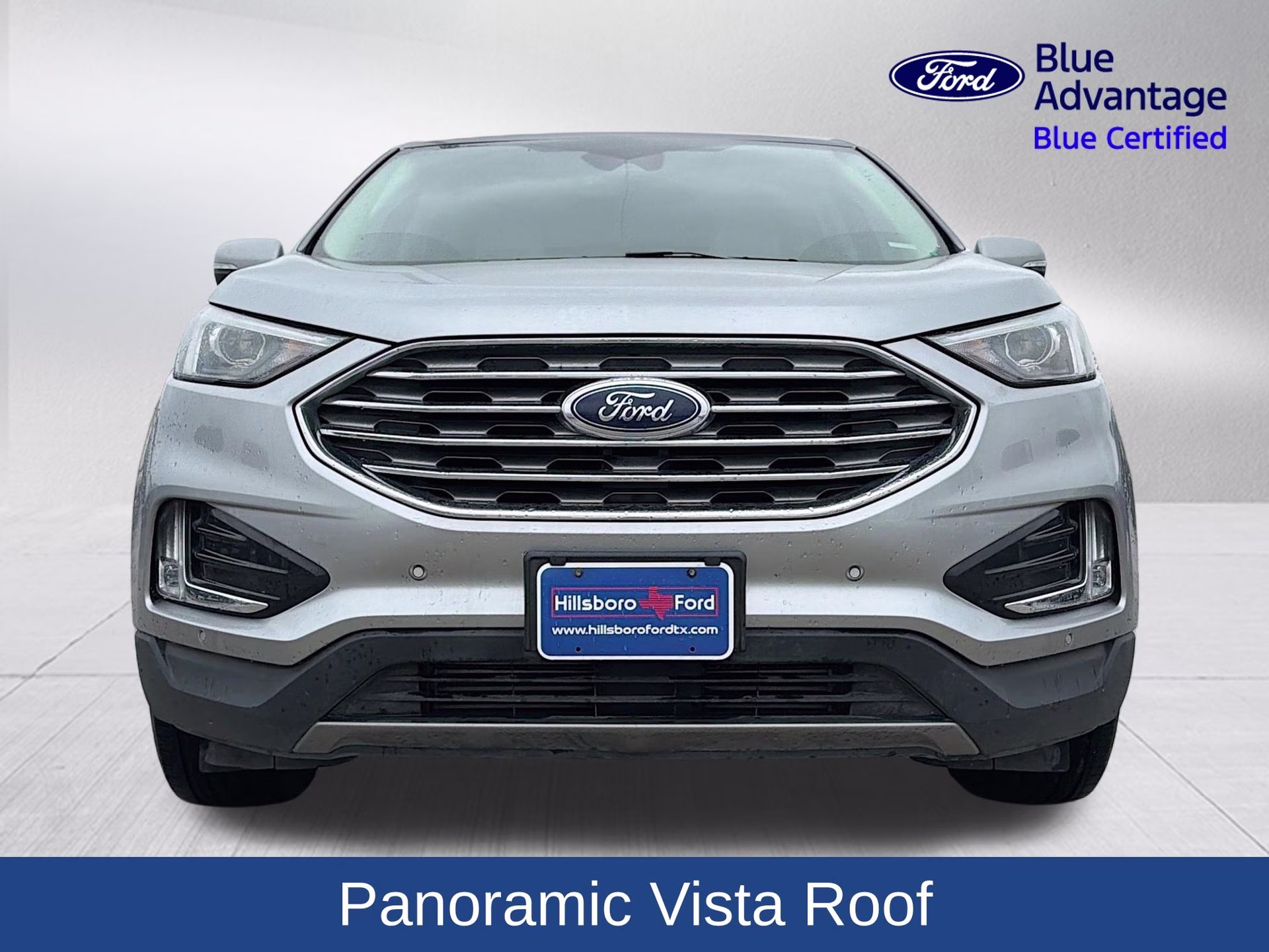 2023 Iconic Silver Metallic Ford Edge Titanium AWD SUV