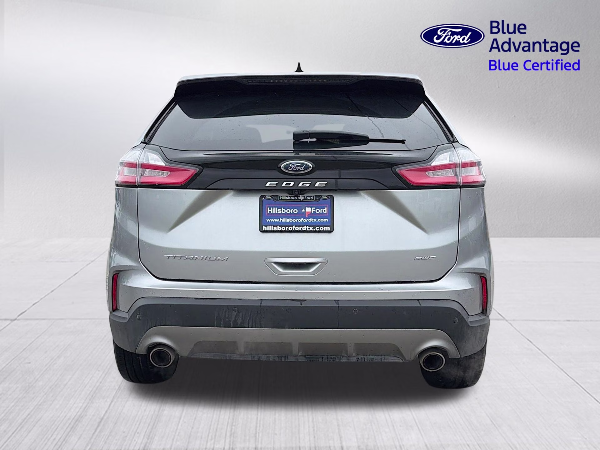 2023 Iconic Silver Metallic Ford Edge Titanium AWD SUV