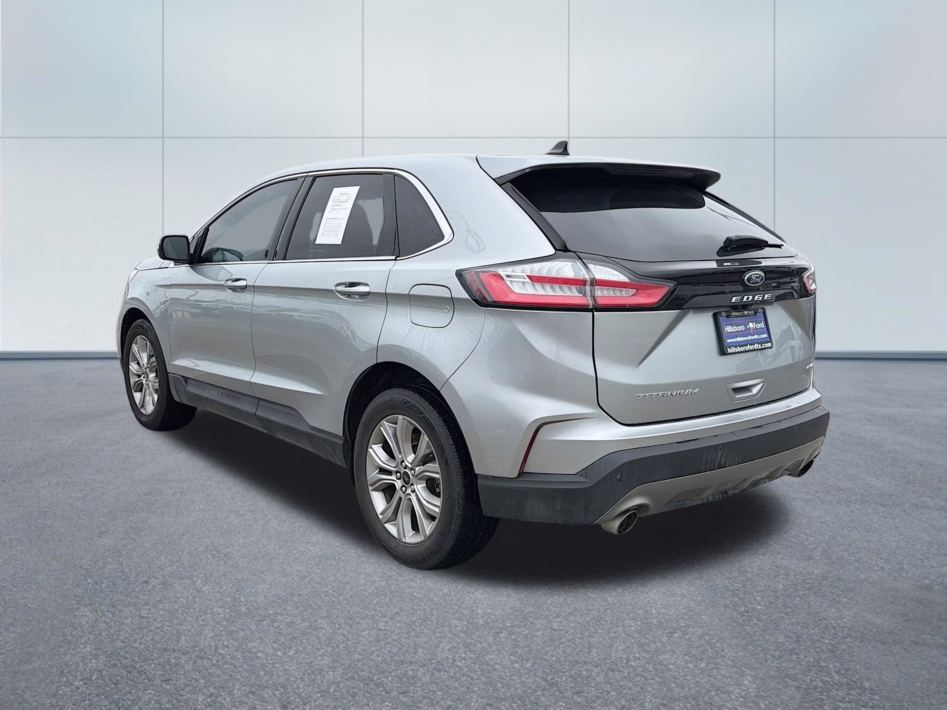 2023 Iconic Silver Metallic Ford Edge Titanium AWD SUV
