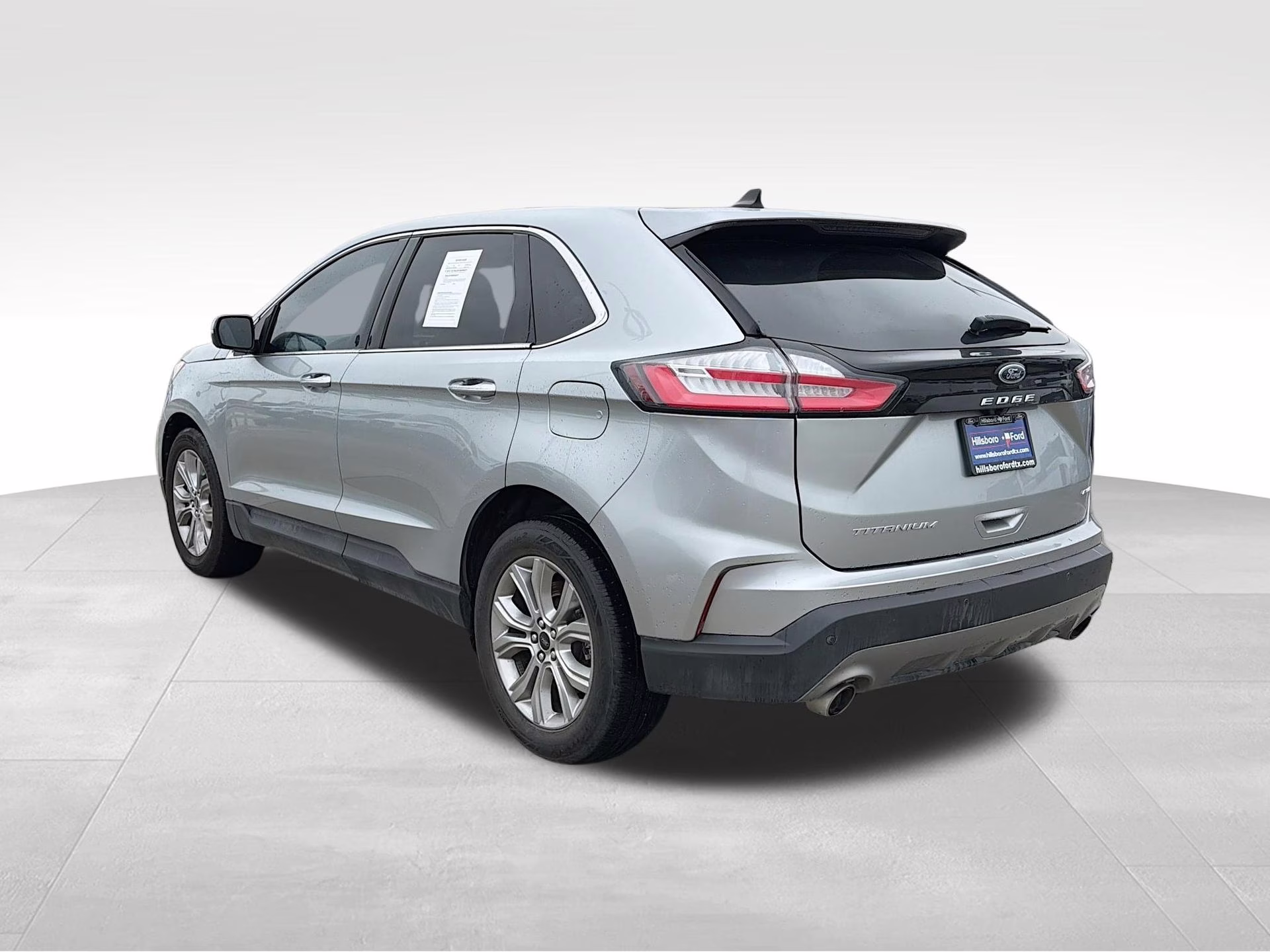 2023 Iconic Silver Metallic Ford Edge Titanium AWD SUV