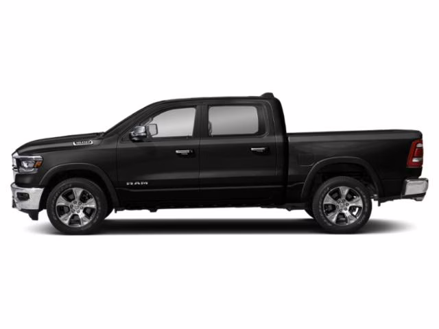 2019 Diamond Black Crystal Pearlcoat Ram All-New 1500 Laramie 4X4 Truck