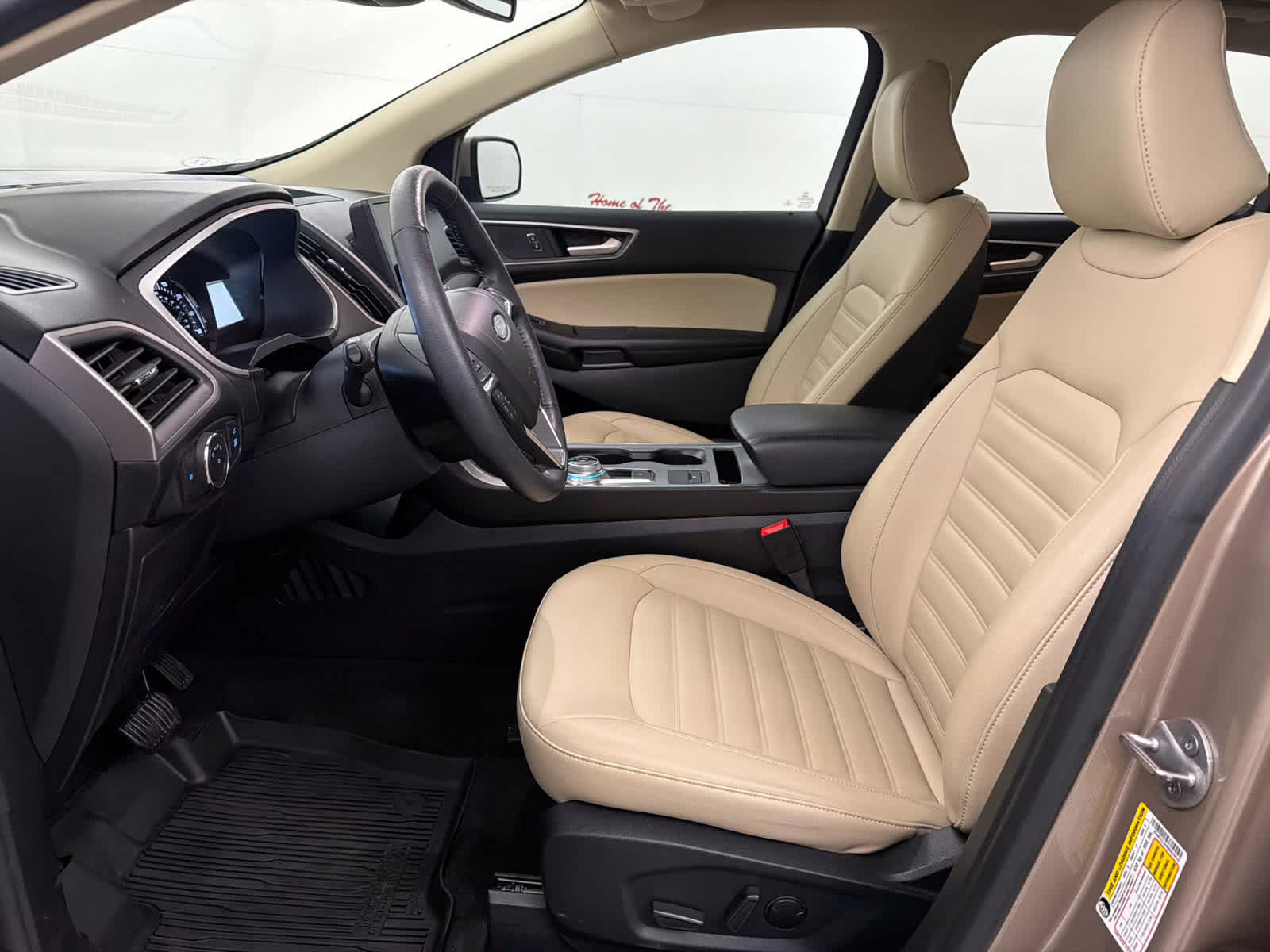 2021 Desert Gold Metallic Ford Edge SEL FWD SUV