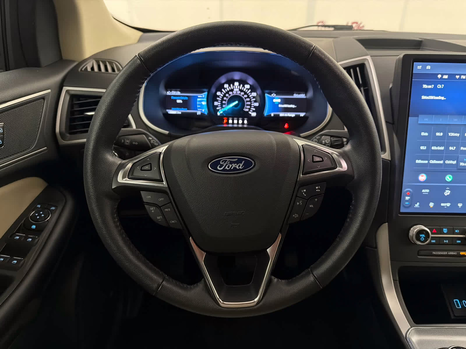 2021 Desert Gold Metallic Ford Edge SEL FWD SUV