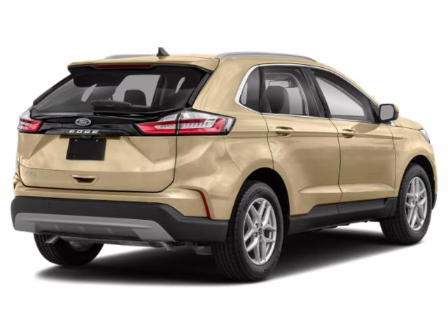 2021 Desert Gold Metallic Ford Edge SEL FWD SUV