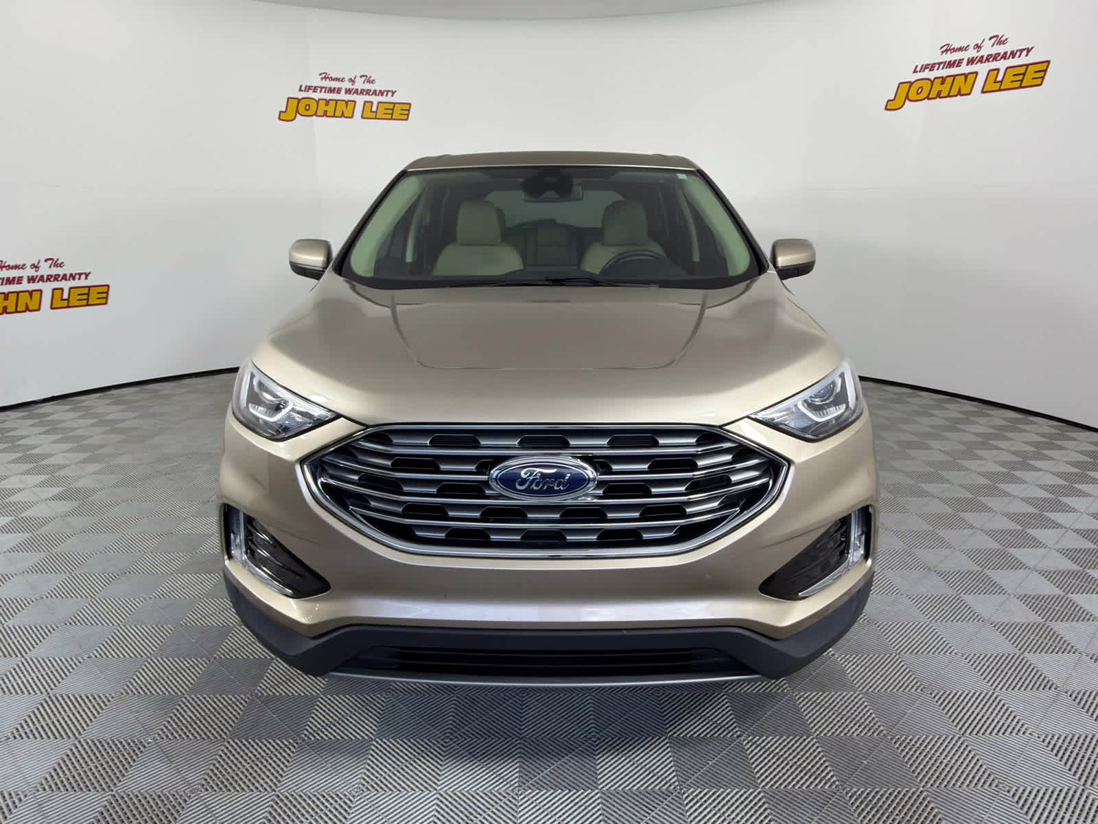 2021 Desert Gold Metallic Ford Edge SEL FWD SUV