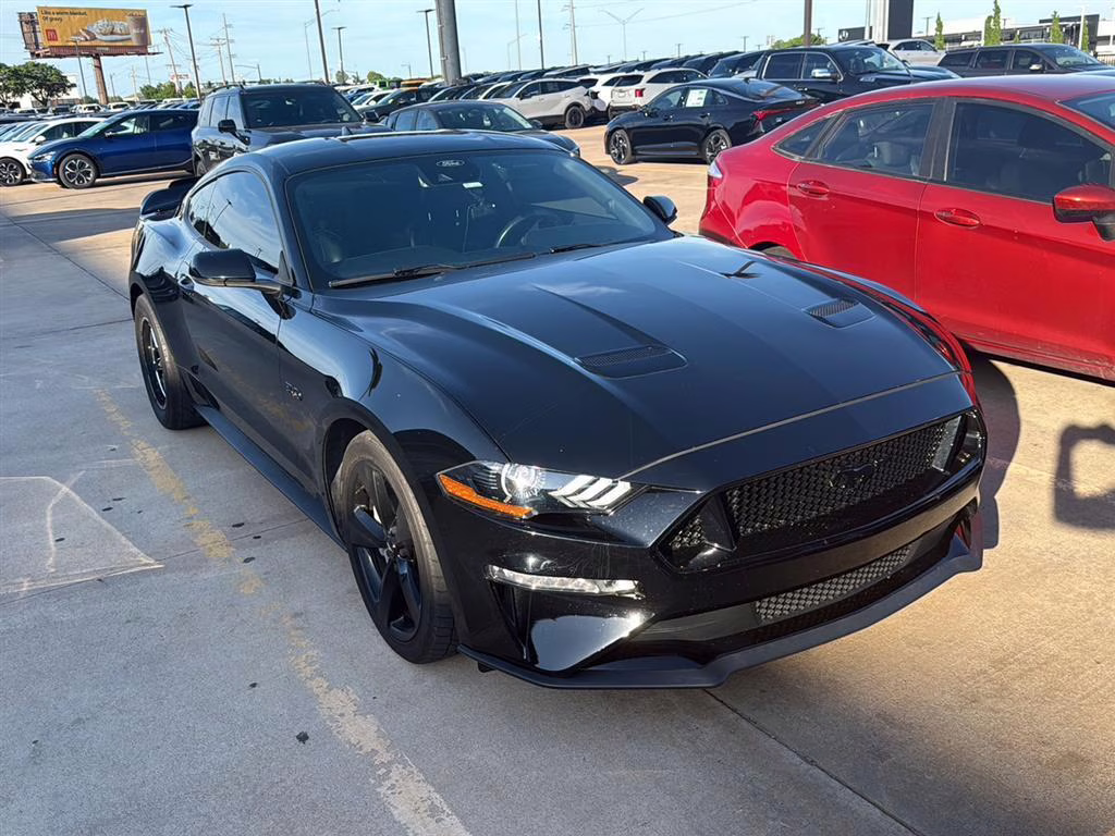 2021 Shadow Black Ford Mustang GT Premium RWD Fastback