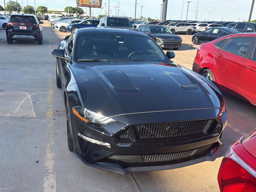 2021 Shadow Black Ford Mustang GT Premium RWD Fastback