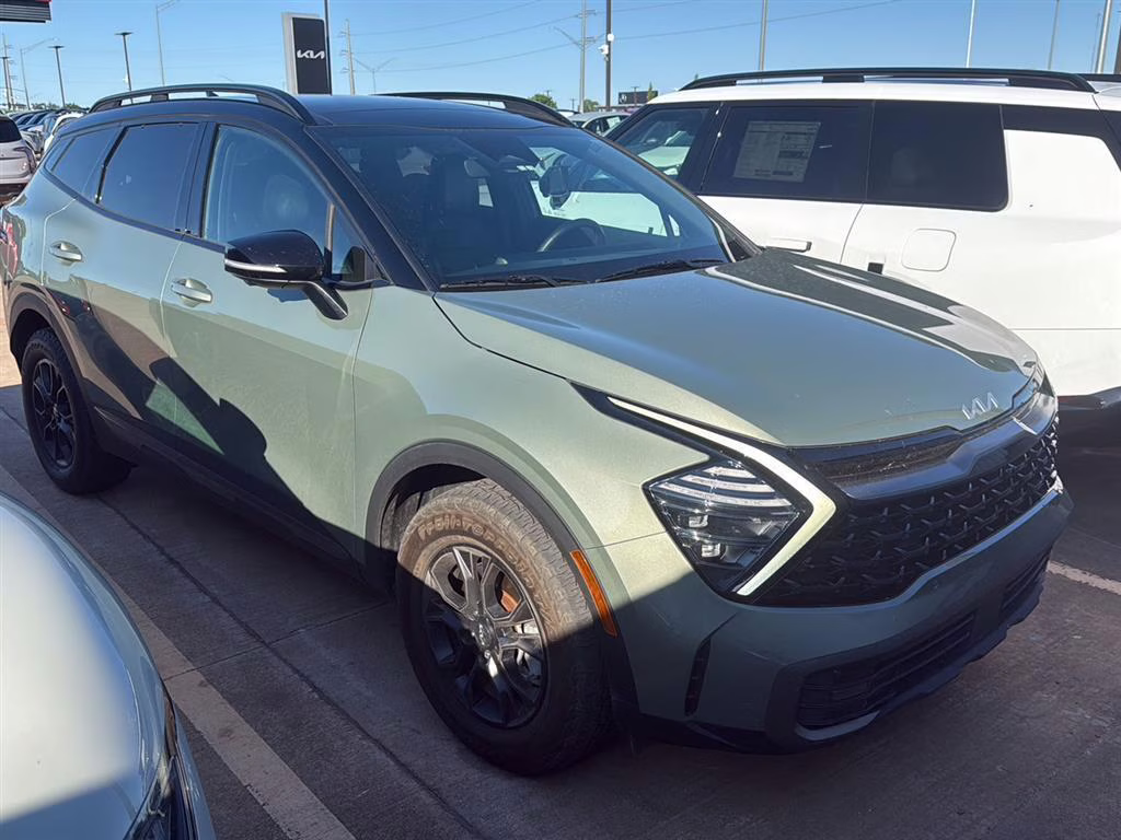 2023 Jungle Green/Ebony Black Roof Kia Sportage X-Pro Prestige AWD SUV
