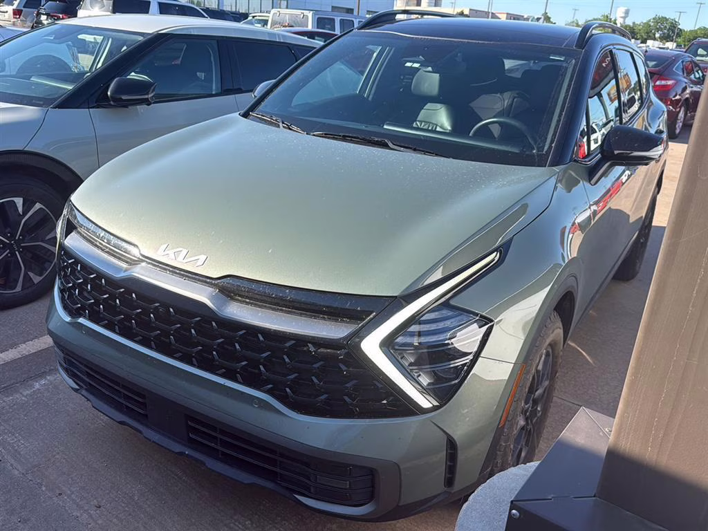 2023 Jungle Green/Ebony Black Roof Kia Sportage X-Pro Prestige AWD SUV