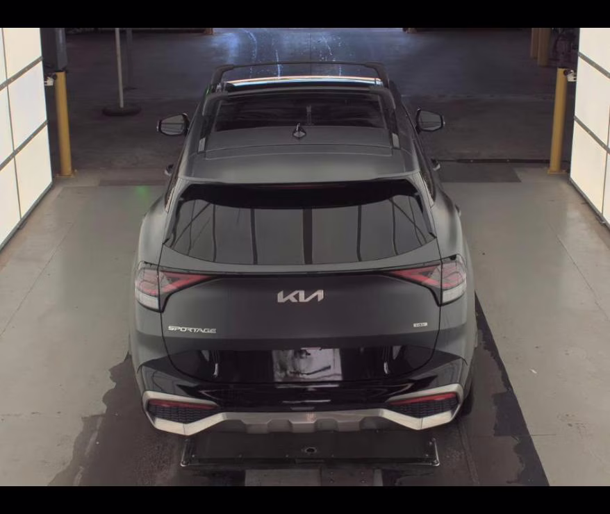 2025 Shadow Matte Gray Kia Sportage Hybrid SX-Prestige AWD SUV