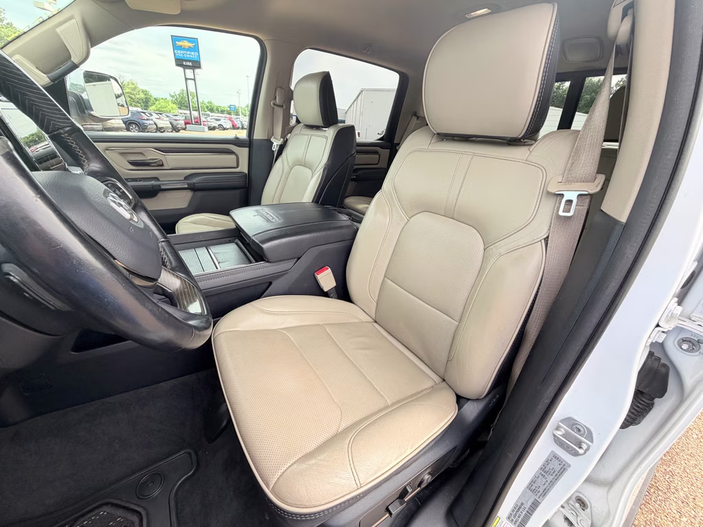 2021 Ivory White Tri-Coat Pearlcoat Ram 1500 Limited 4X4 Truck