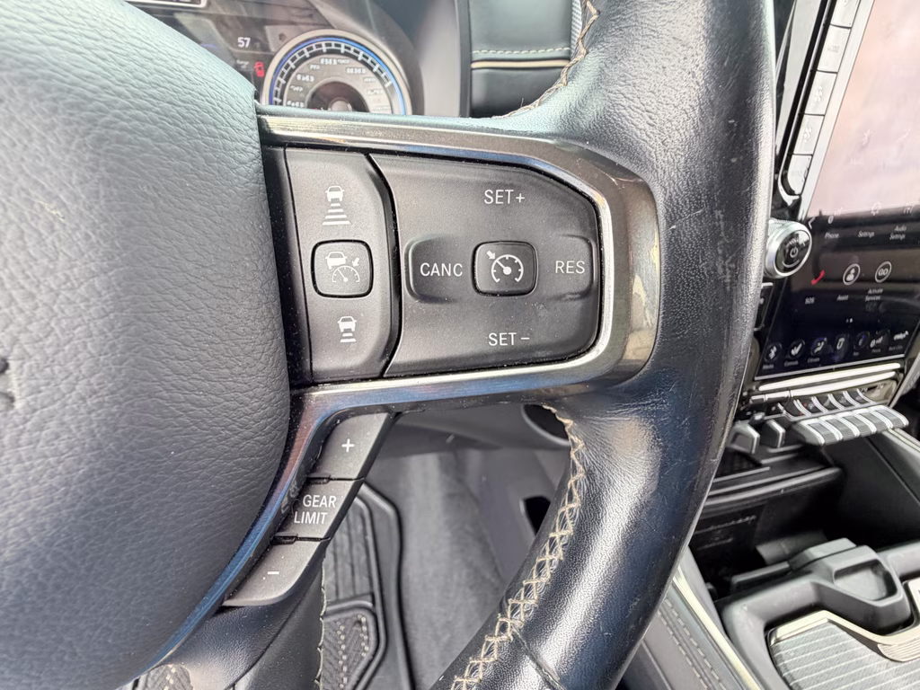 2021 Ivory White Tri-Coat Pearlcoat Ram 1500 Limited 4X4 Truck