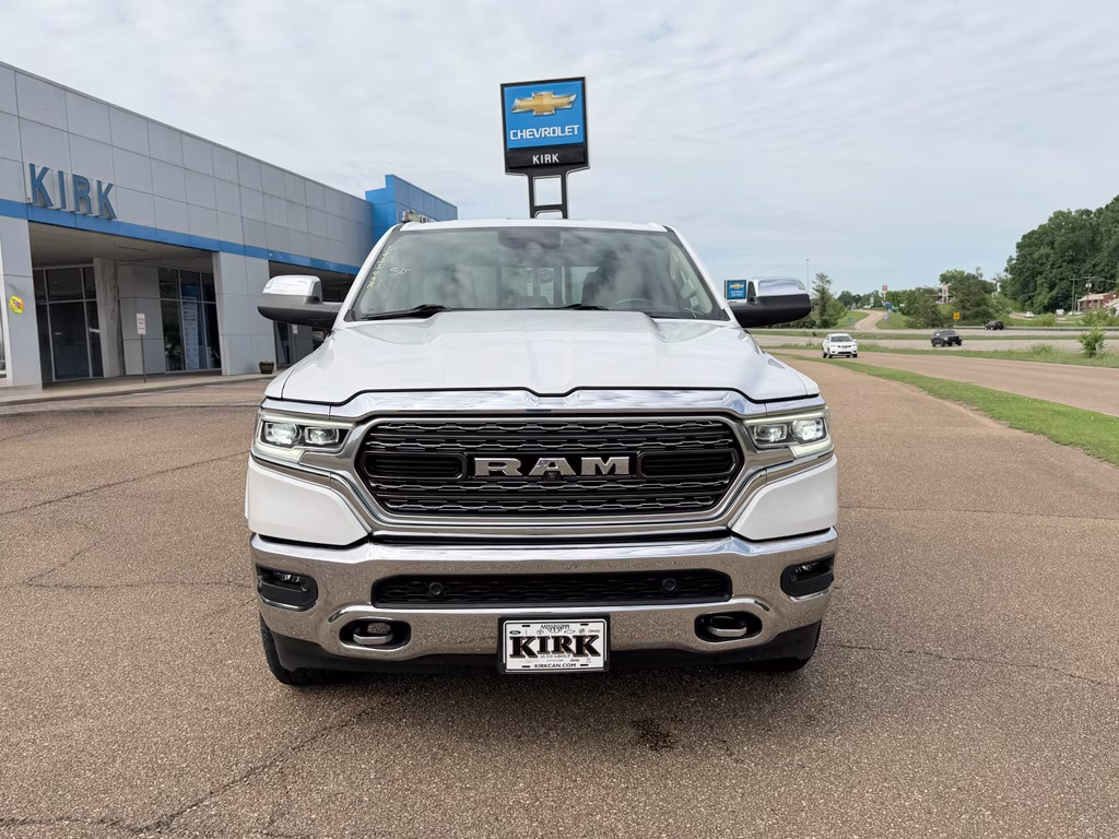 2021 Ivory White Tri-Coat Pearlcoat Ram 1500 Limited 4X4 Truck