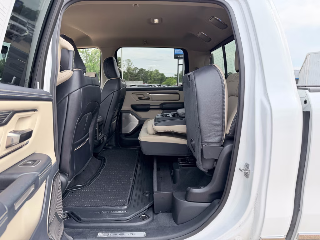 2021 Ivory White Tri-Coat Pearlcoat Ram 1500 Limited 4X4 Truck