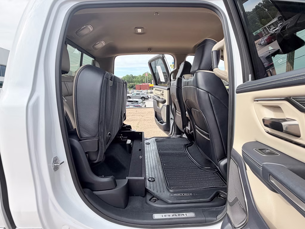 2021 Ivory White Tri-Coat Pearlcoat Ram 1500 Limited 4X4 Truck
