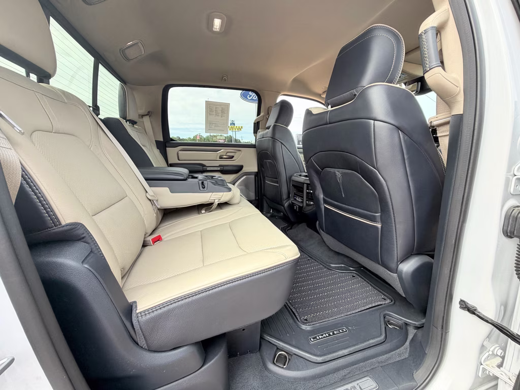 2021 Ivory White Tri-Coat Pearlcoat Ram 1500 Limited 4X4 Truck