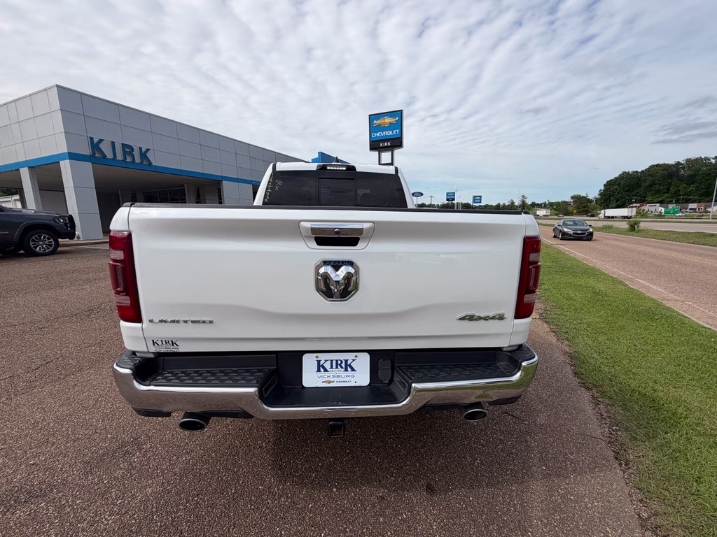 2021 Ivory White Tri-Coat Pearlcoat Ram 1500 Limited 4X4 Truck