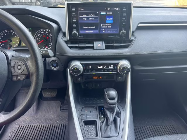 2021 Super White Toyota RAV4 XLE FWD SUV