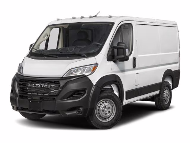 2026 Bright White Clearcoat Ram ProMaster Cargo Van Tradesman FWD Van