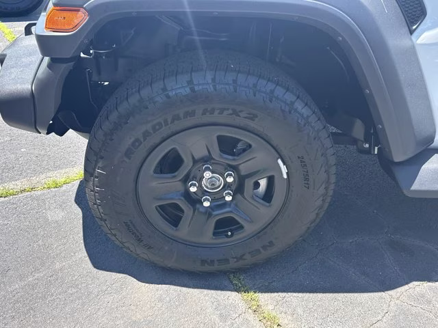 2025 Bright White Clearcoat Jeep Wrangler Sport 4X4 Convertible